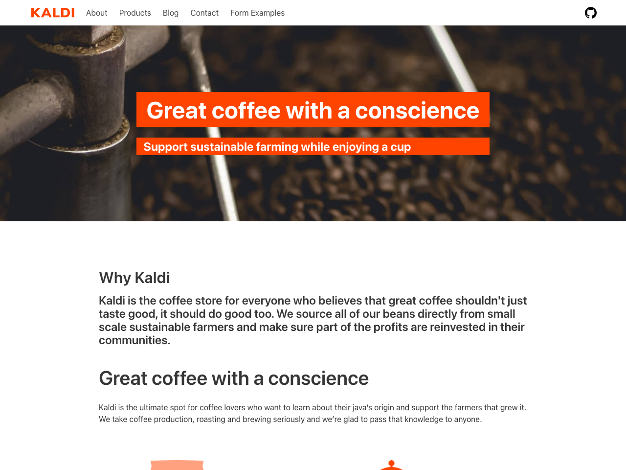 Gatsby Starter Netlify CMS screenshot