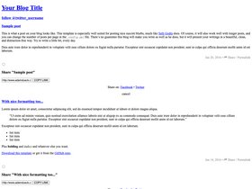 Cayman Blog screenshot