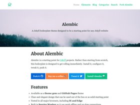 Alembic screenshot