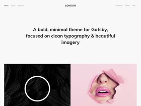 Gatsby London screenshot