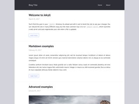 Jekyll Contrast screenshot
