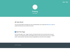 Emping Theme screenshot