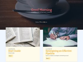 Twenty Twentyone screenshot